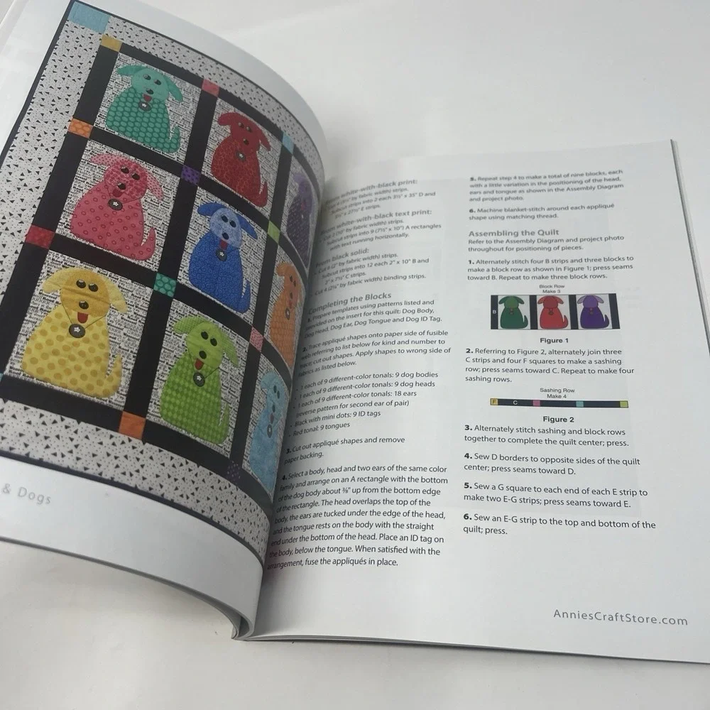 Quilted Cats & Dogs Chris Malone 13 Pet Friendly Quilt Projects NEW Magazine